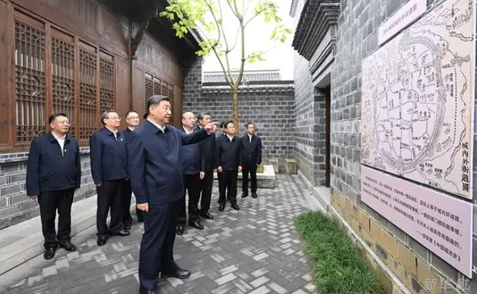 习近平在安徽考察调研